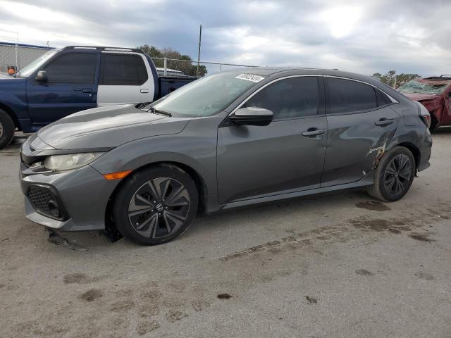 SHHFK7H75HU217408 - 2017 HONDA CIVIC EXL ნაცრისფერი ფოტო 1