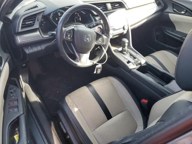 SHHFK7H75HU217408 - 2017 HONDA CIVIC EXL ნაცრისფერი ფოტო 8