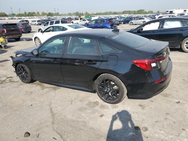 2HGFE2F55NH573894 - 2022 HONDA CIVIC SPORT BLACK photo 2