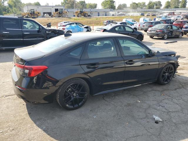 2HGFE2F55NH573894 - 2022 HONDA CIVIC SPORT BLACK photo 3
