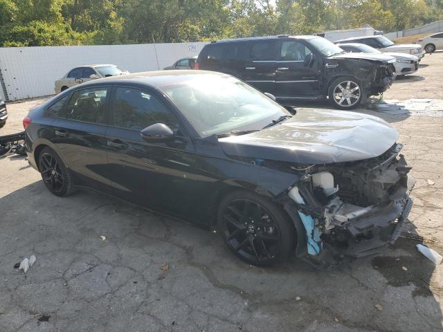 2HGFE2F55NH573894 - 2022 HONDA CIVIC SPORT BLACK photo 4