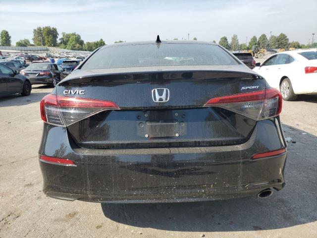 2HGFE2F55NH573894 - 2022 HONDA CIVIC SPORT BLACK photo 6