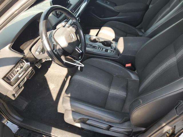 2HGFE2F55NH573894 - 2022 HONDA CIVIC SPORT BLACK photo 7