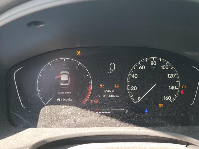 2HGFE2F55NH573894 - 2022 HONDA CIVIC SPORT BLACK photo 9