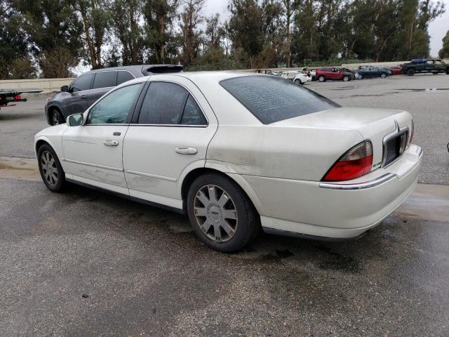 1LNHM86S74Y671862 - 2004 LINCOLN LS WHITE photo 2