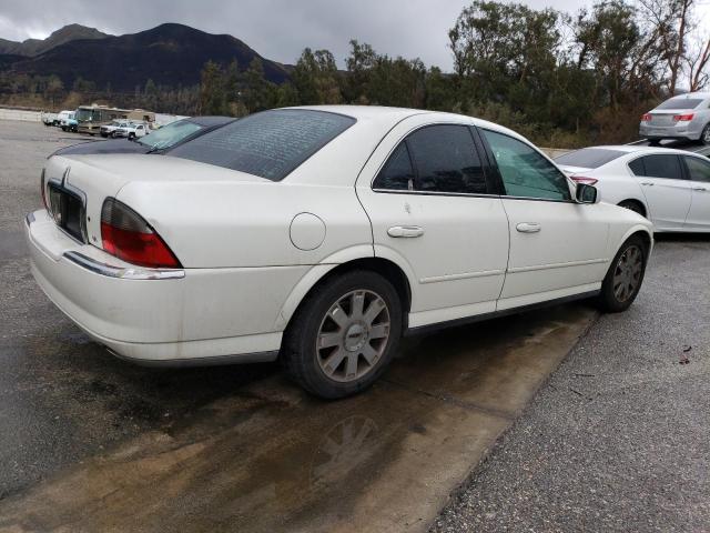 1LNHM86S74Y671862 - 2004 LINCOLN LS WHITE photo 3