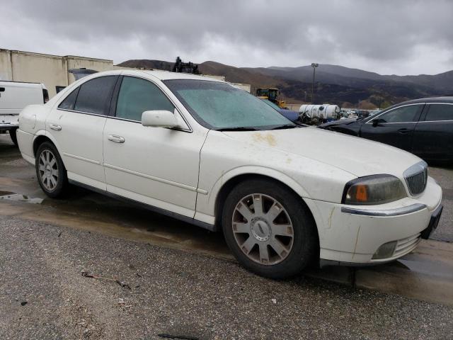 1LNHM86S74Y671862 - 2004 LINCOLN LS WHITE photo 4