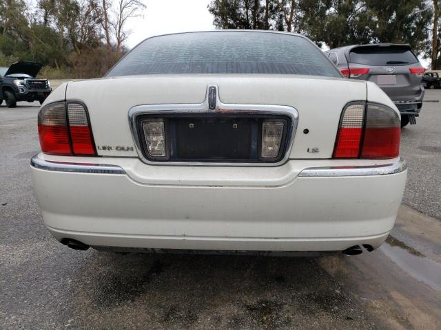 1LNHM86S74Y671862 - 2004 LINCOLN LS WHITE photo 6