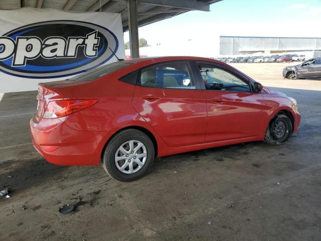 KMHCT4AE9DU480426 - 2013 HYUNDAI ACCENT GLS RED photo 3