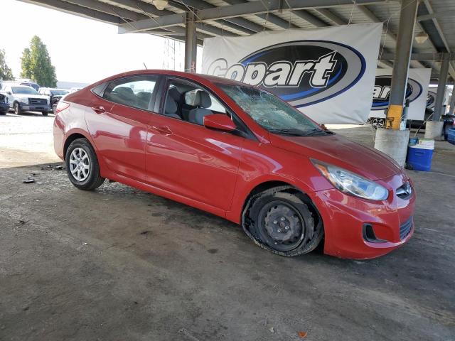 KMHCT4AE9DU480426 - 2013 HYUNDAI ACCENT GLS RED photo 4