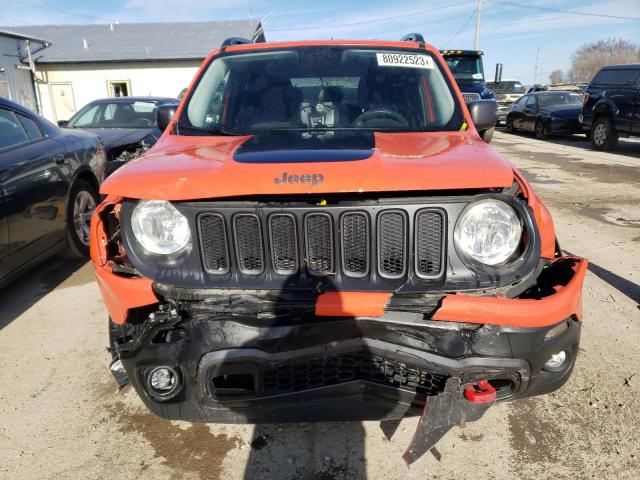 ZACCJBCB8HPG50879 - 2017 JEEP RENEGADE TRAILHAWK ORANGE photo 5