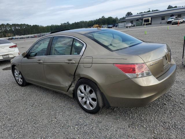 1HGCP26828A037480 - 2008 HONDA ACCORD EXL GOLD photo 2