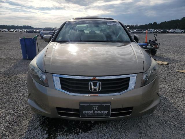 1HGCP26828A037480 - 2008 HONDA ACCORD EXL GOLD photo 5