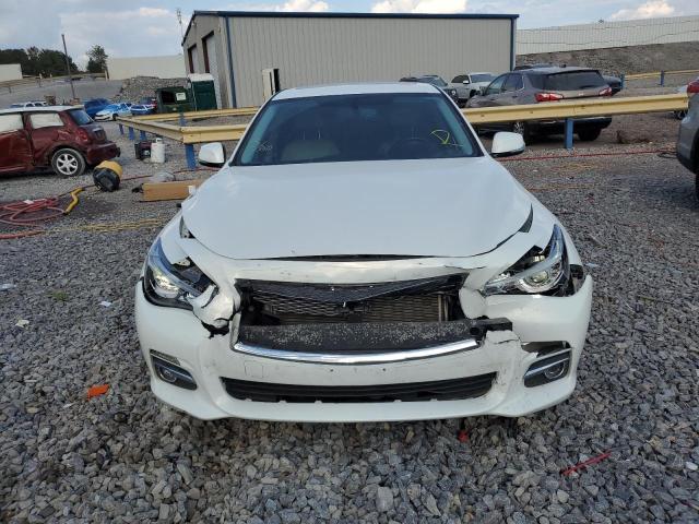 JN1BV7AP9FM357745 - 2015 INFINITI Q50 BASE თეთრი ფოტო 5