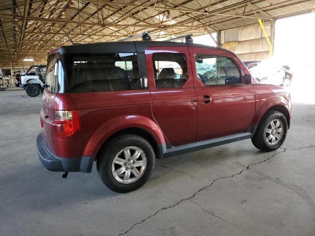 5J6YH277X7L014095 - 2007 HONDA ELEMENT EX MAROON photo 3