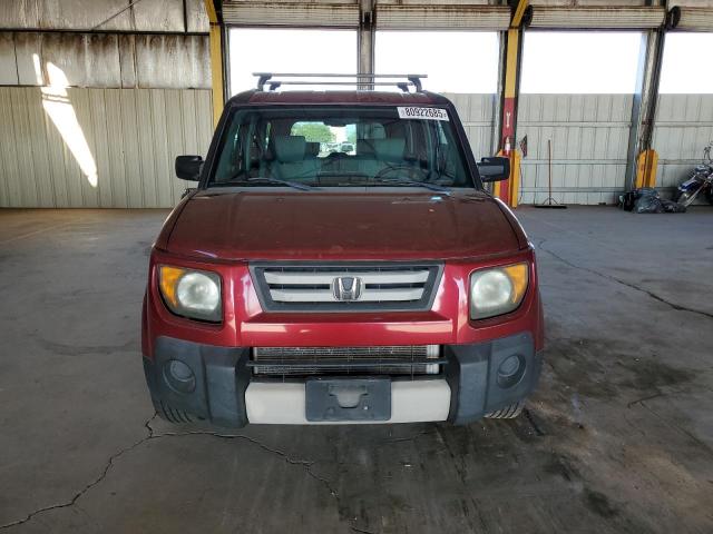 5J6YH277X7L014095 - 2007 HONDA ELEMENT EX MAROON photo 5