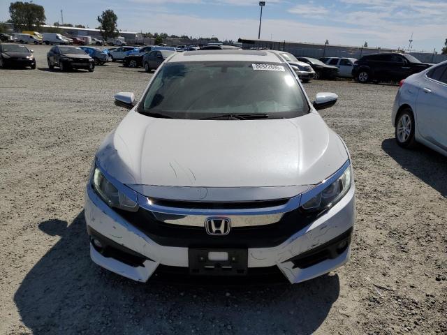 19XFC1F77GE214724 - 2016 HONDA CIVIC EXL WHITE photo 5
