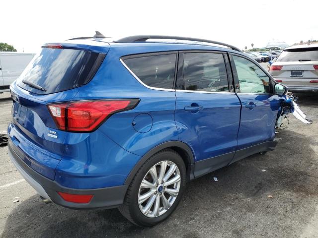 1FMCU0HD0KUB05623 - 2019 FORD ESCAPE SEL BLUE photo 3