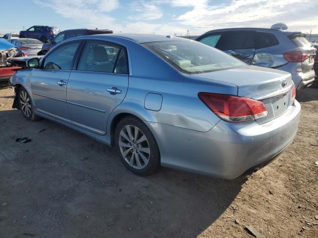 4T1BK3DB0BU402544 - 2011 TOYOTA AVALON BASE BLUE photo 2