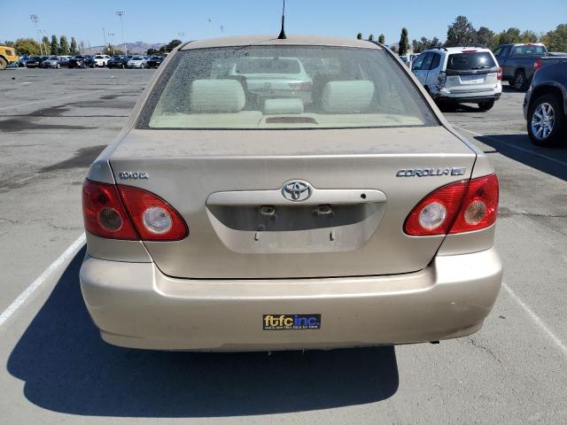1NXBR32EX8Z042040 - 2008 TOYOTA COROLLA CE 金色 照片 6