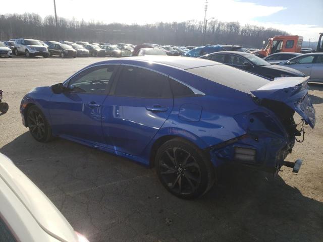 19XFC2F81LE026354 - 2020 HONDA CIVIC SPORT BLUE photo 2