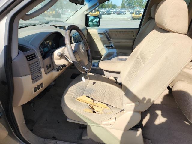 1N6AA06A98N329079 - 2008 NISSAN TITAN XE TAN photo 7
