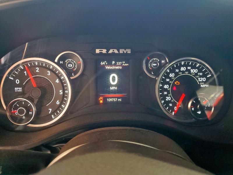 1C6RRFFG3PN665337 - 2023 RAM 1500 BIG HORN/LONE STAR WHITE photo 9