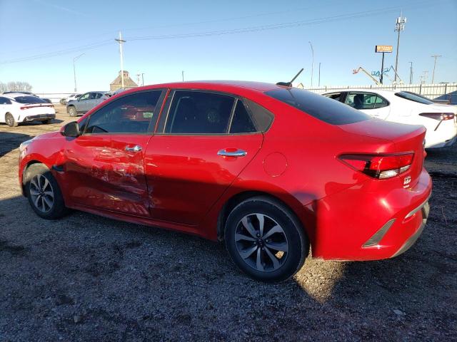 3KPA24AD7ME415580 - 2021 KIA RIO LX RED photo 2