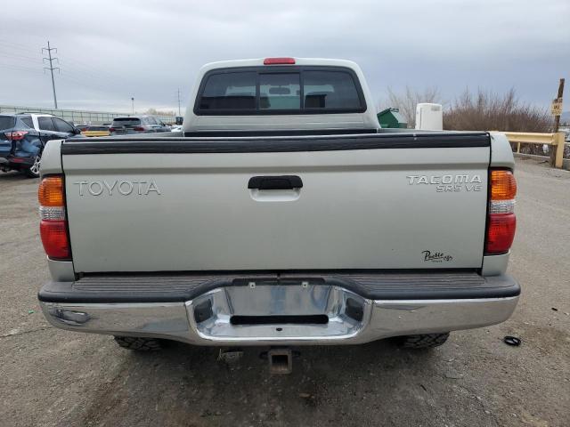 5TEWN72N31Z723467 - 2001 TOYOTA TACOMA XTRACAB SILVER photo 6