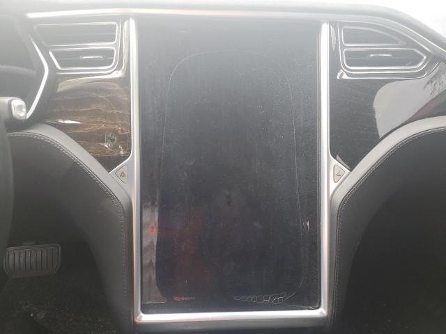 5YJSA1E10GF160162 - 2016 TESLA MODEL S GRAY photo 9