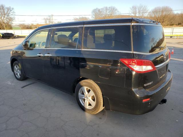 JN8AE2KP3D9060033 - 2013 NISSAN QUEST S BLACK photo 2