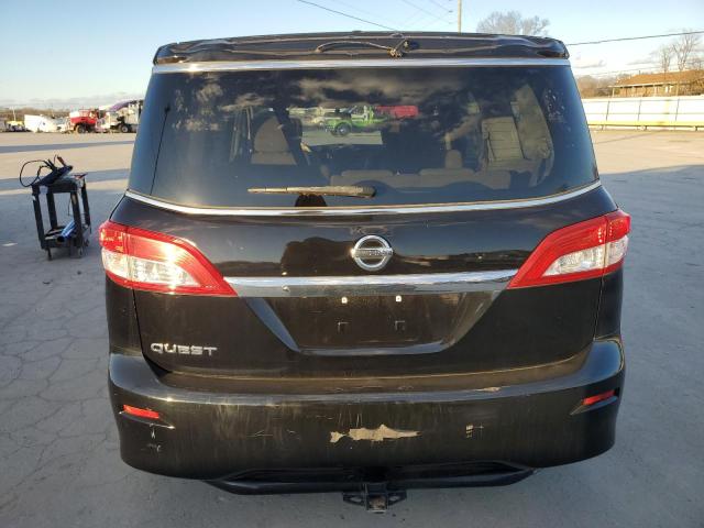 JN8AE2KP3D9060033 - 2013 NISSAN QUEST S BLACK photo 6