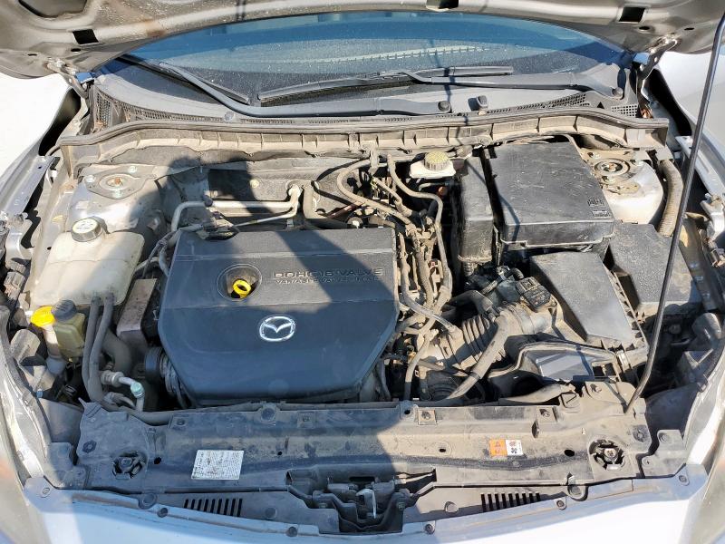 JM1BL1TF5D1751147 - 2013 MAZDA 3 I SILVER photo 11