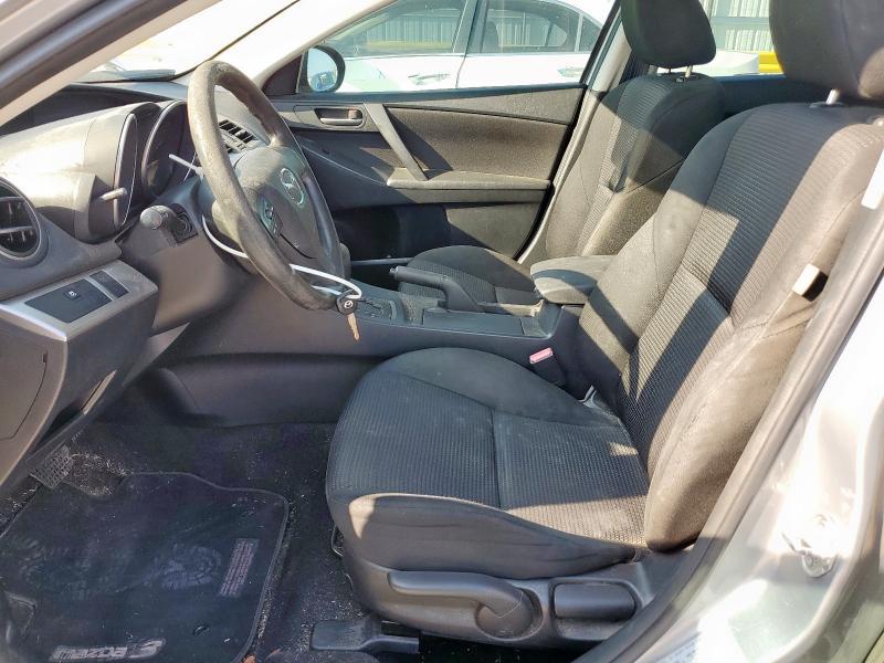 JM1BL1TF5D1751147 - 2013 MAZDA 3 I SILVER photo 7