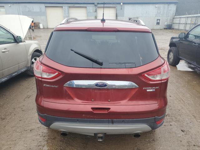 1FMCU9J91GUC56875 - 2021 FORD ESCAPE TITANIUM RED photo 6