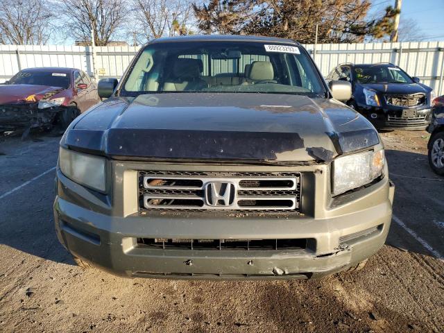 2HJYK16527H522765 - 2007 HONDA RIDGELINE RTL GREEN photo 5