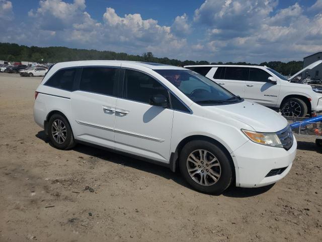 5FNRL5H60BB058683 - 2011 HONDA ODYSSEY EXL WHITE photo 4