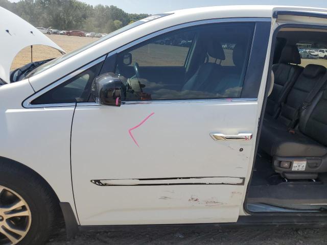 5FNRL5H60BB058683 - 2011 HONDA ODYSSEY EXL WHITE photo 7
