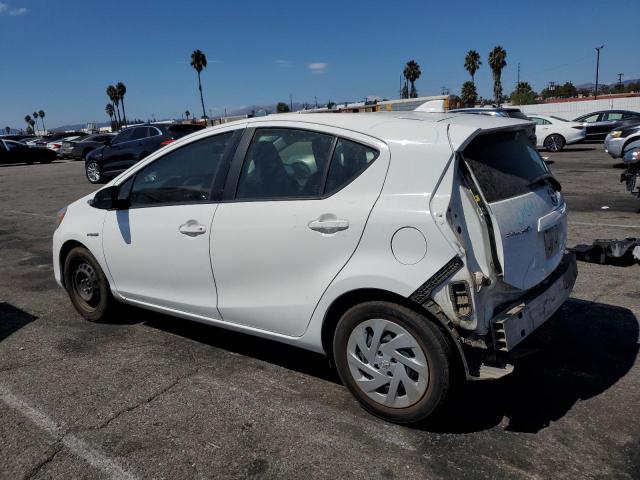JTDKDTB33G1123348 - 2016 TOYOTA PRIUS C WHITE photo 2