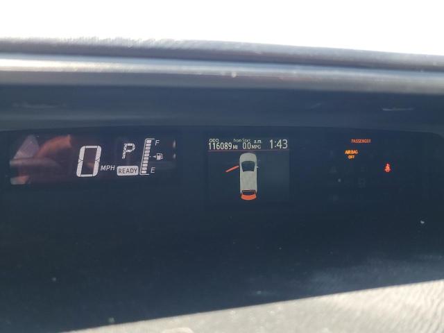 JTDKDTB33G1123348 - 2016 TOYOTA PRIUS C WHITE photo 9