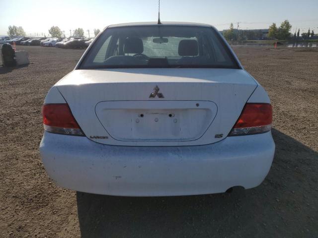 JA3AJ26E84U604473 - 2004 MITSUBISHI LANCER ES WHITE photo 6