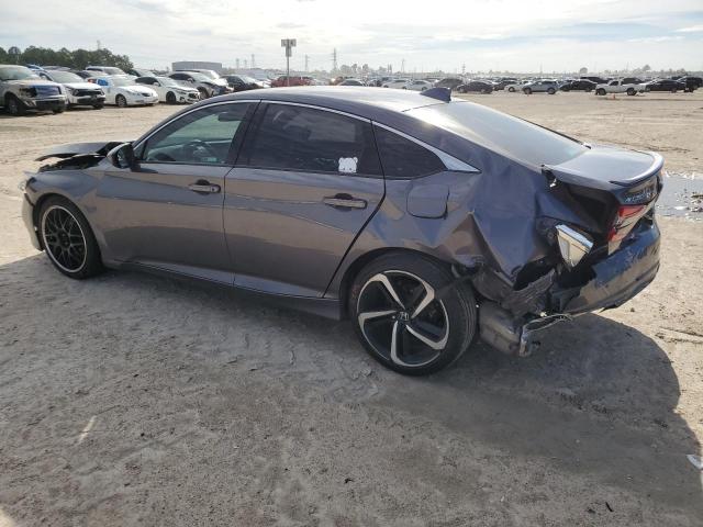 1HGCV1F36JA214395 - 2018 HONDA ACCORD SPORT GRAY photo 2