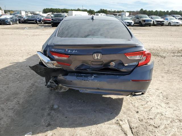 1HGCV1F36JA214395 - 2018 HONDA ACCORD SPORT GRAY photo 6