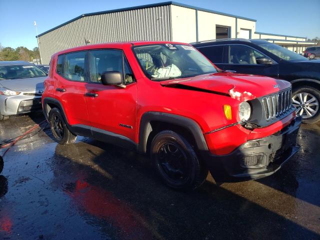 ZACCJAAH9FPC17733 - 2015 JEEP RENEGADE SPORT RED photo 4