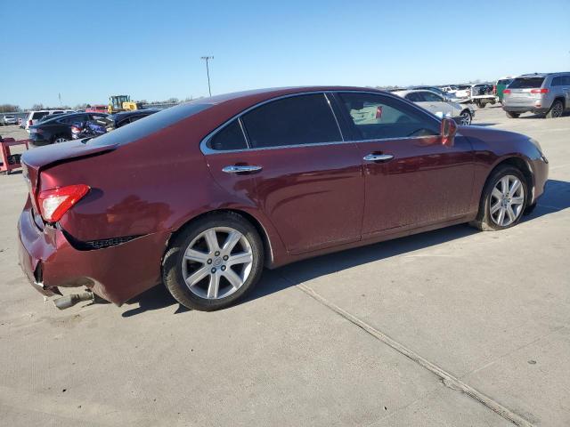 JTHBJ46G372136279 - 2007 LEXUS ES 350 MAROON photo 3