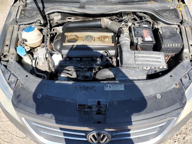 WVWML7AN0AE524507 - 2010 VOLKSWAGEN CC SPORT SILVER photo 11