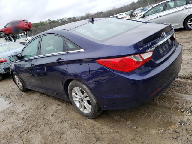 5NPEB4AC2DH720702 - 2013 HYUNDAI SONATA GLS BLUE photo 2