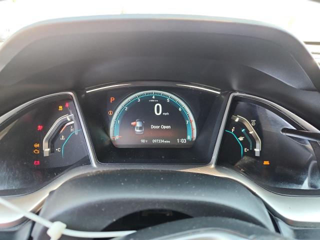 19XFC2F71JE207538 - 2018 HONDA CIVIC EX WHITE photo 9