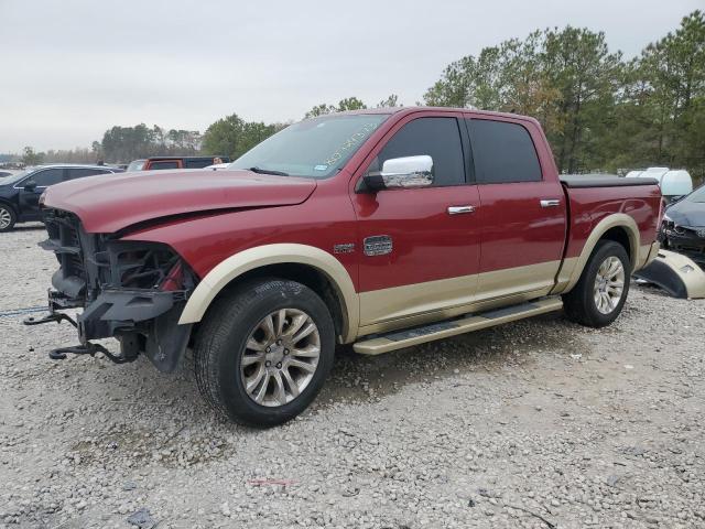 1C6RR6PTXES287351 - 2014 RAM 1500 LONGHORN RED photo 1