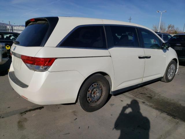 5FNRL5H27GB086999 - 2016 HONDA ODYSSEY LX WHITE photo 3